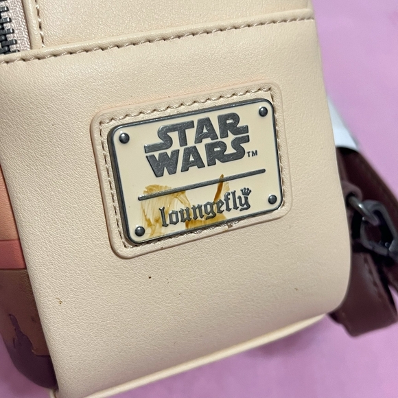 🎯 Loungefly Star Wars Tatooine Mini Backpack NWT - Picture 14 of 16